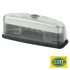 Hella Clear Licence Plate Lamp With 12V Globes - 2557